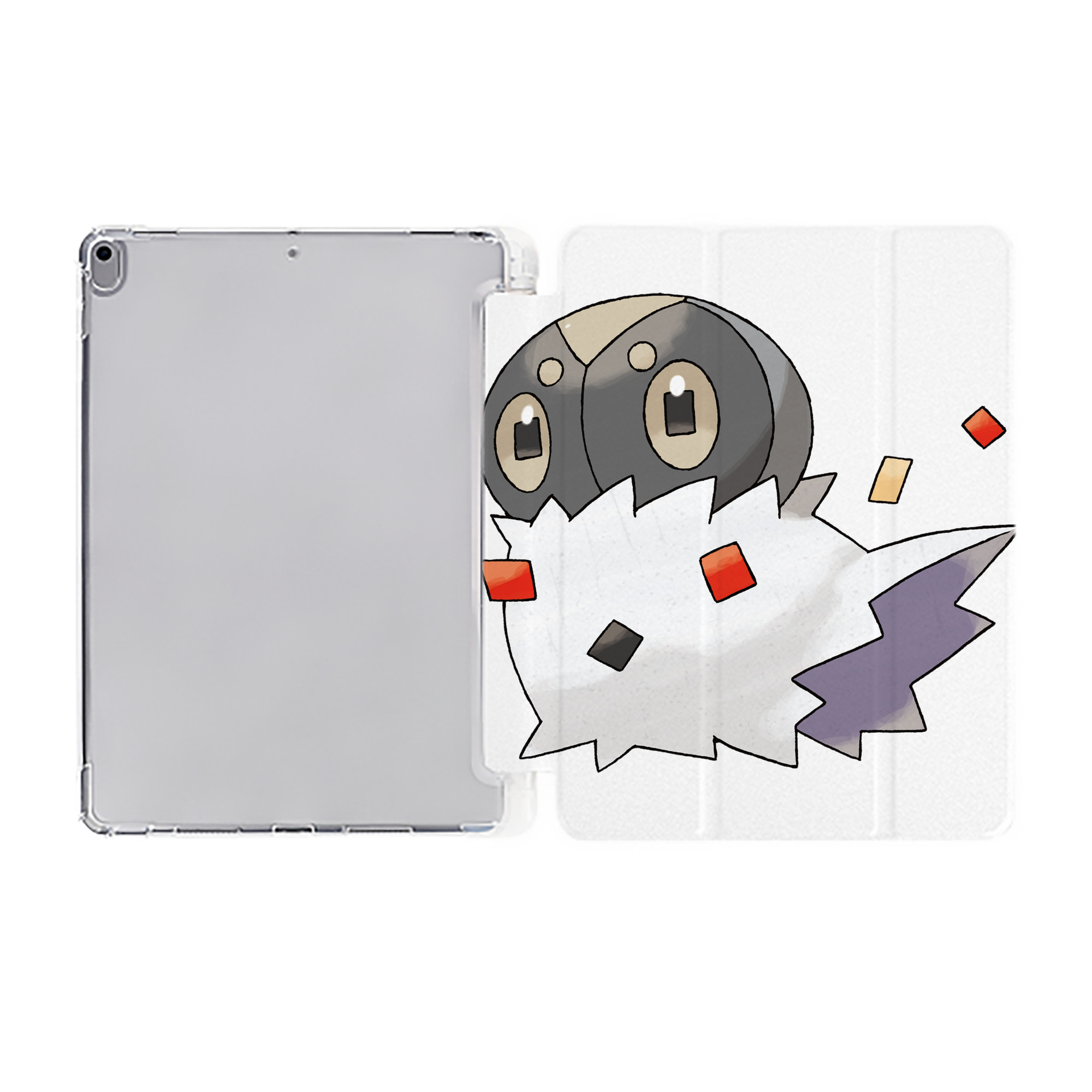 （画像用） ポケットモンスター Pokémon IPad ケース ペン収納付き 三つ折りスタンド PUレザー×シリコン 対応機種9.5/10.5/10.9インチ